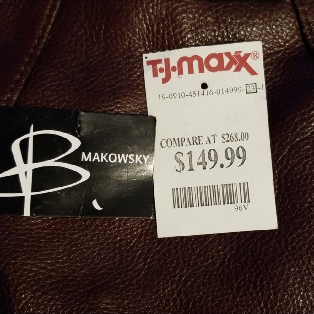 B makowsky.  Cognac leather. - Picture 8 of 8